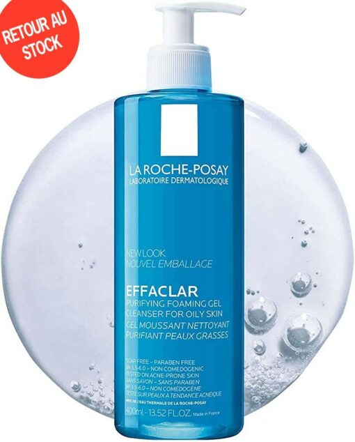 LA ROCHE POSAY EFFACLAR GEL MOUSSANT PURIFIANT 400 ML